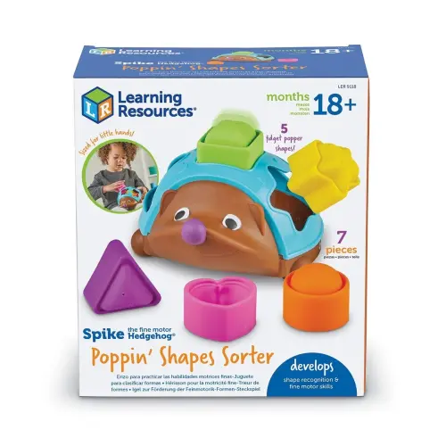 Навчальний ігровий набір Learning Resources - Pop-IT Сортер Їжачок