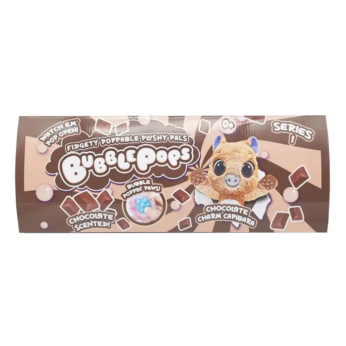 М’яка іграшка з ароматом "Bubble Pops. Шоколадна капібара" (34 см)