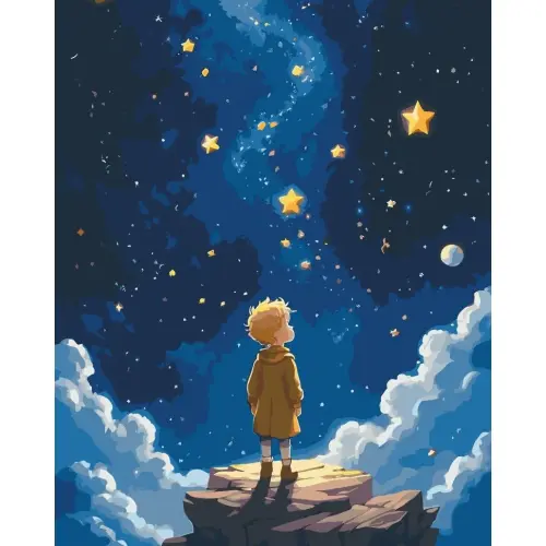 Картина по номерах "Маленький принц" 40x50 см