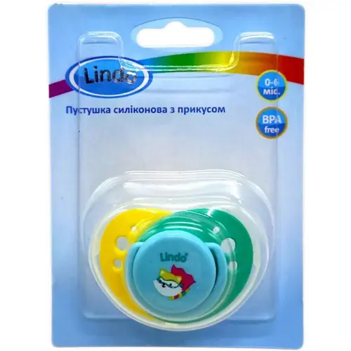 Пустушка з прикусом. До 6 міс (супер кіт)