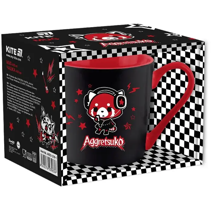 Чашка 400 мл, аніме Aggretsuko