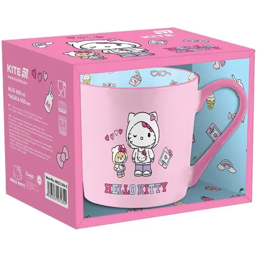 Чашка 400 мл, аніме Хеллоу Китти (Hello Kitty)