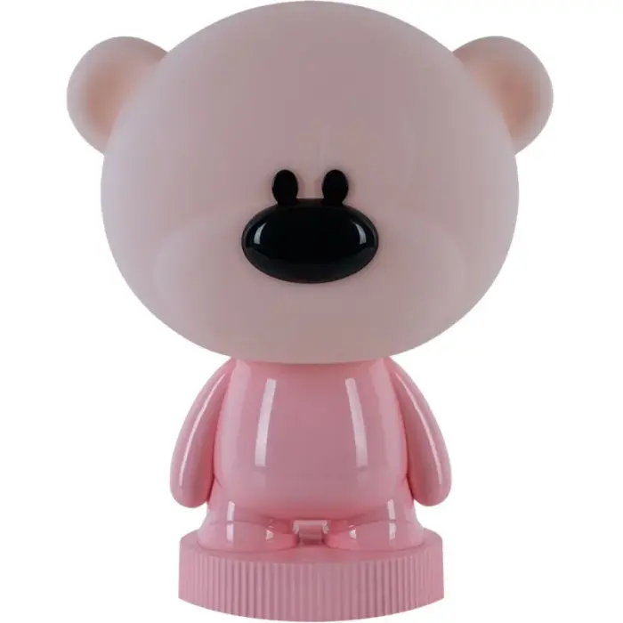 Светильник-ночник LED с аккумулятором Bear, розовый