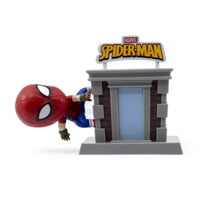 Іграшка-сюрприз з колекційною фігуркою Spider-Man (Tower Series)/ Людина-павук(серія Тауер)