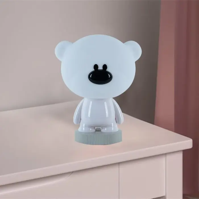 Светильник-ночник LED с аккумулятором Bear, белый