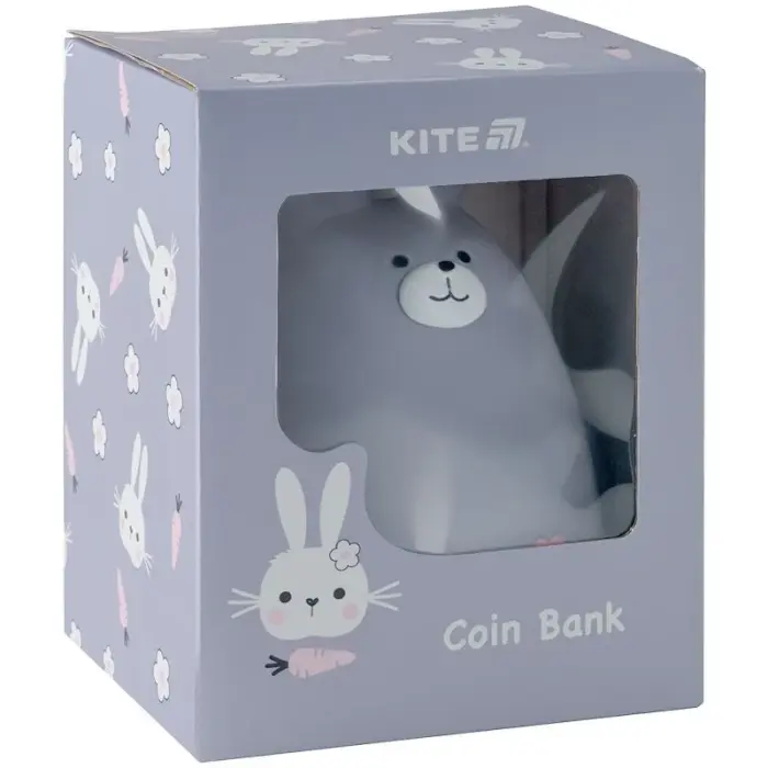 Скарбничка Kite Grey Bunny