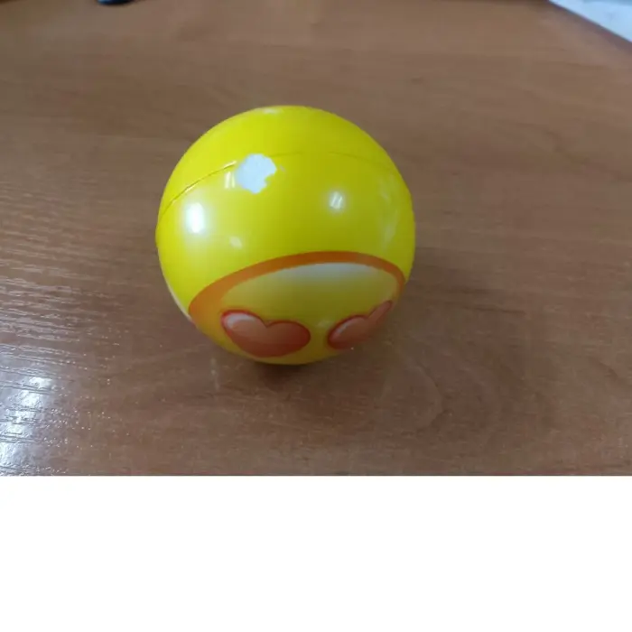 Уцінка. М'яч стрибунець фомовий "Gravity ball. Смайли" мікс видів Пошкожений зовнішній вигляд