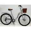 Велосипед міський Corso «Liberty» 28’’ дюймів LR-28833 + КОШИK, сталева рама 20``, Shimano 7 швидкостей, корзина, багажник
