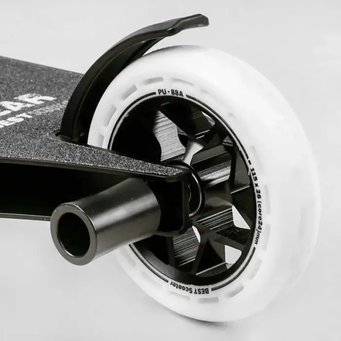 Самокат трюковый "Best Scooter" FEAR, SCS-система, ПЕГИ, алюминиевый диск и дека, колёса PU, d=115 мм, ширина руля 58 см