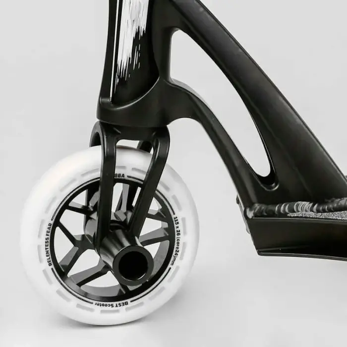 Самокат трюковый "Best Scooter" FEAR, SCS-система, ПЕГИ, алюминиевый диск и дека, колёса PU, d=115 мм, ширина руля 58 см