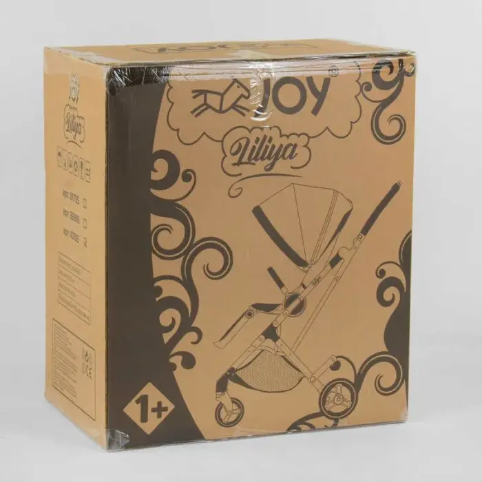 Коляска прогулочная детская "JOY Liliya", синий