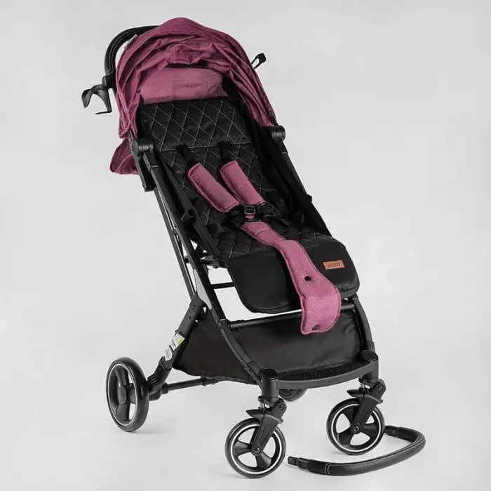 Коляска прогулочная детская "JOY Comfort" (рама сталь с алюминием, футкавер, подстаканник, телескопическая ручка)