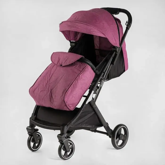 Коляска прогулочная детская "JOY Comfort" (рама сталь с алюминием, футкавер, подстаканник, телескопическая ручка)