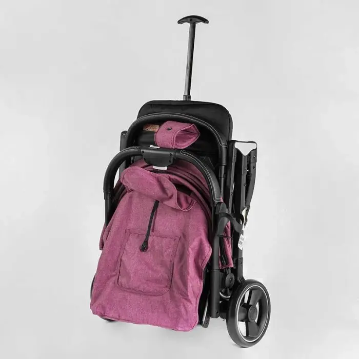 Коляска прогулочная детская "JOY Comfort" (рама сталь с алюминием, футкавер, подстаканник, телескопическая ручка)