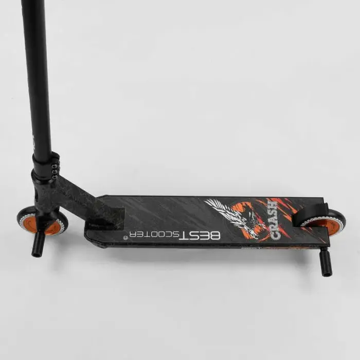 Самокат трюковий "Best Scooter. CRASH" (HIC-система, ПЕГИ, алюмінієвий диск і дека, колеса 110 мм PU, ширина керма - 57 см, в коробці)