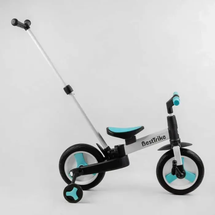 Велосипед-трансформер "Best Trike" (колеса PU 10'', батьківська ручка, знімні педалі)