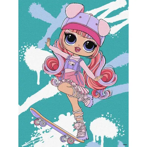 Картина за номерами "L. O. L. Surprise! Tweens Skate Dance Ali Dance 2" 30х40 см