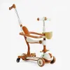 Самокат 5в1 Skyper GL-09077 колеса PU 125х40мм зі світлом, УКР. МУЗИКА та підсвічування платформи, с ДОП. КОЛЕСАМИ, захисний бампер, в коробці