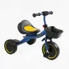 Велосипед 3-х колісний BS-45602 Best Trike (1) колеса EVA переднє 10’’, заднє 8’’, сталева рама, УКР.ОЗВУЧУВАННЯ, світло, кошик, в коробці