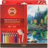 Карандаши цветные аквар.Mondeluz, 72 шт.