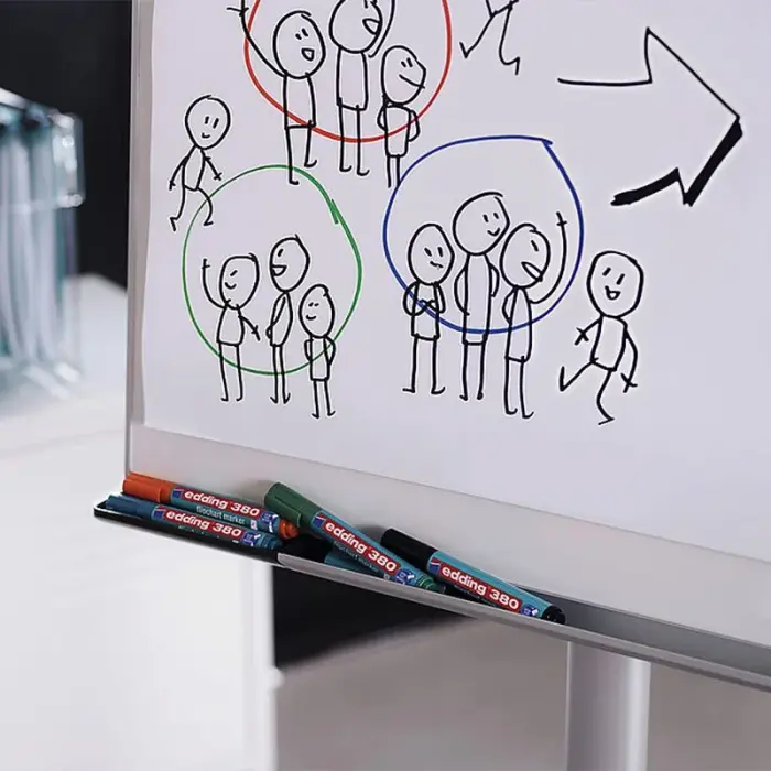 Маркер Flipchart e-380/04 набір 4 шт (блістер PVC)