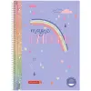 Коледж-блок А4 Premium, лін., 80 арк., Rainbow