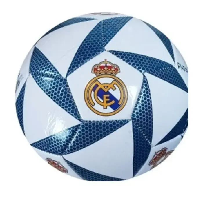 Уценка. Мʼяч футбольний REAL Madrid Реал Мадрид №5, PU 420 грам, 32 панелі,Пакістан,сітка+голка в комплекті Спускает