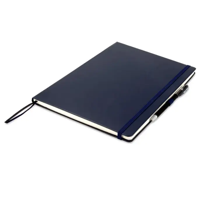 Книга записная Partner Grand, 210*295, 100 л, кл, т.-синяя