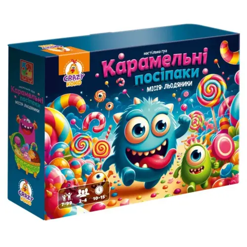 Гра настільна Vladi Toys маршрутна. Карамельні посіпаки (укр)