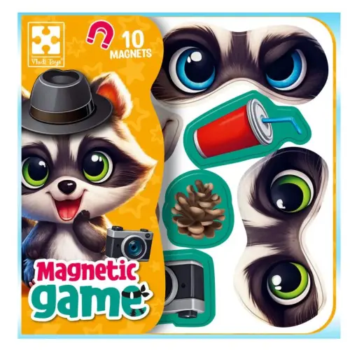 Гра розвиваюча Vladi Toys магнітна "Емоції Єнота" (укр)