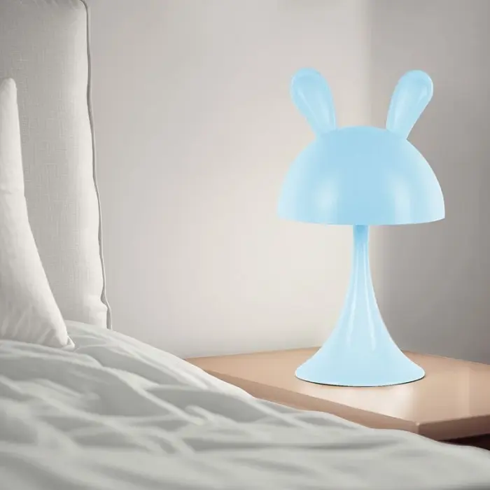 Світильник-нічник LED з акумулятором Simple Bunny, блакитний