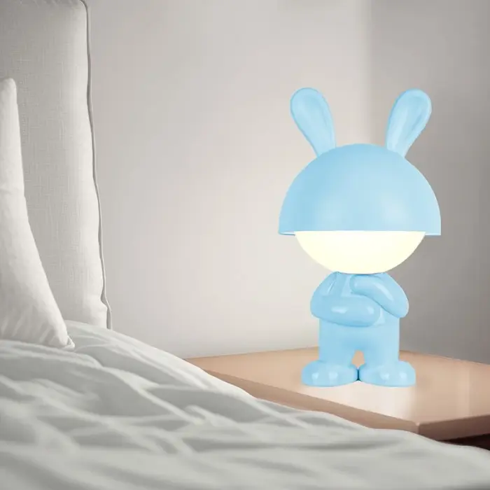 Светильник-ночник LED с аккумулятором Dreamy Bunny, голубой