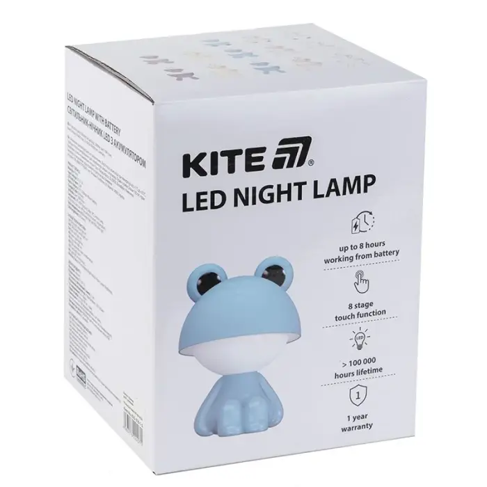 Светильник-ночник LED с аккумулятором Cute Mouse, розовый