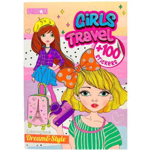 Книжка дитяча "Видання для дозвілля: Girls Travel"