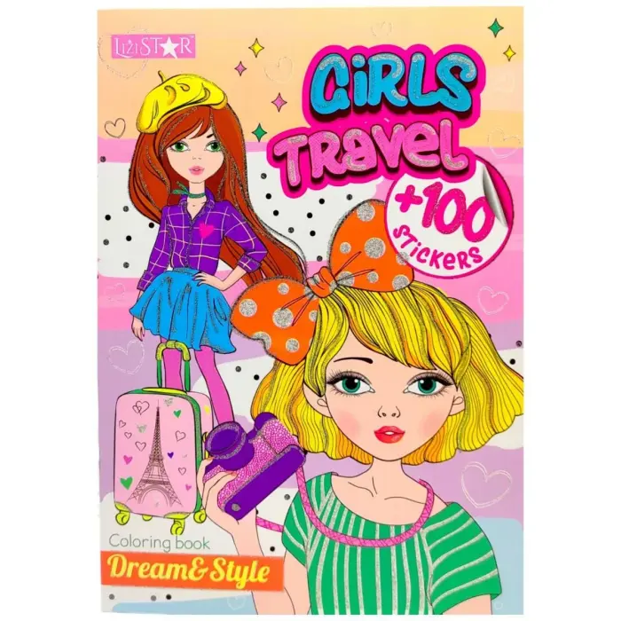 Книжка дитяча "Видання для дозвілля: Girls Travel"