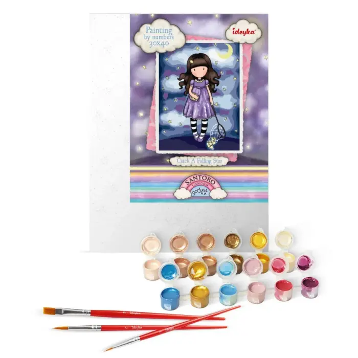 Картина за номерами "Catch A Falling Star Santoro Gorjuss Collection" 30х40 см