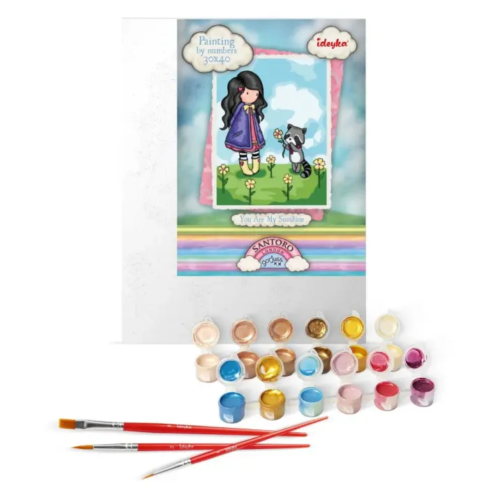Картина за номерами "You Are My Sunshine Santoro Gorjuss Collection" 30х40 см