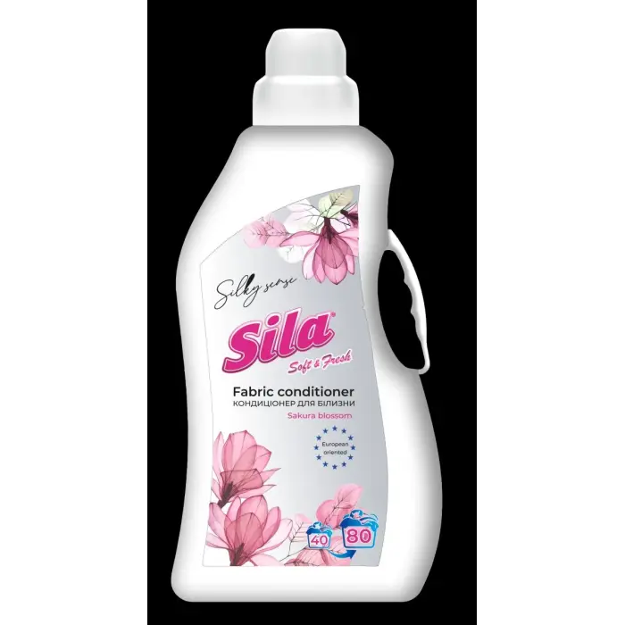 Кондиционер-ополаскиватель для тканей "Sila Silky sense" 2,4л бут