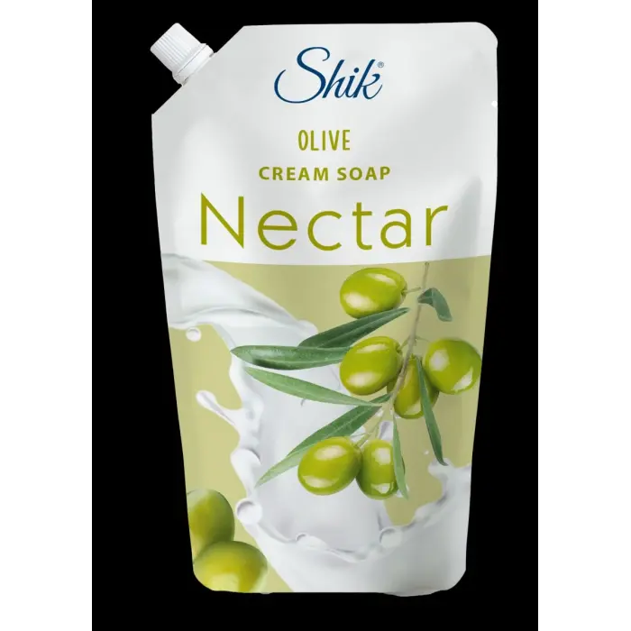 Рідке крем-мило "Shik Nectar" дой-пак 900мл оливкове