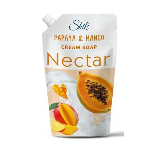 Рідке крем-мило "Shik Nectar" дой-пак 900мл папайя та манго