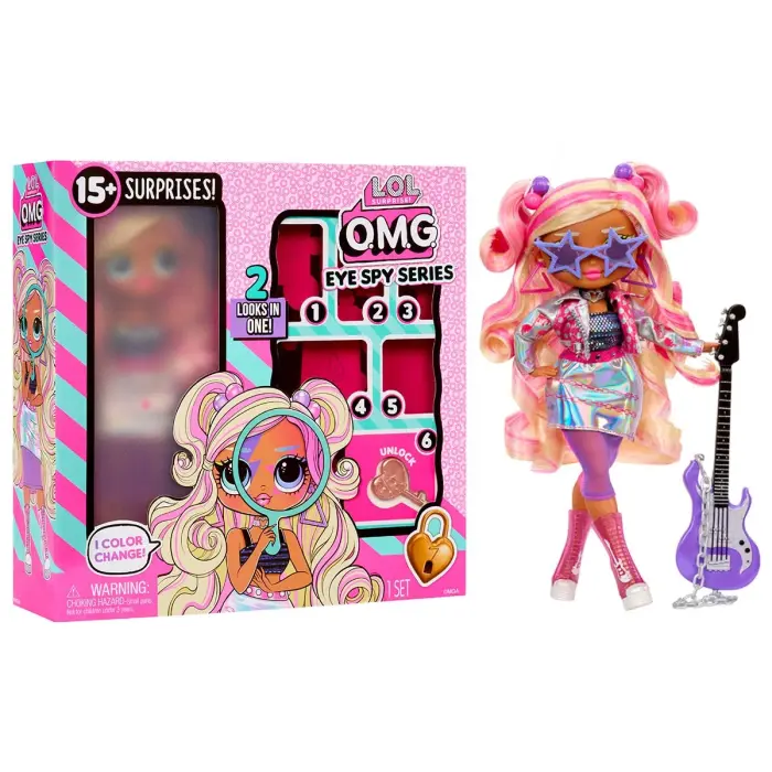 ИгровойнаборскуклойL.O.L.Surprise!серииO.M.G.Eye Spy–Рок-звезда