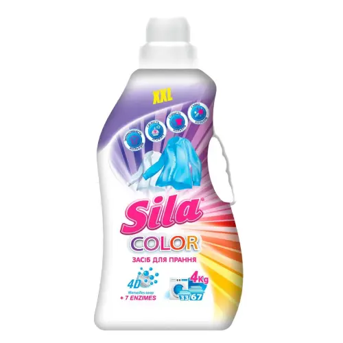 Средство для стирки "Sila" 4л Color