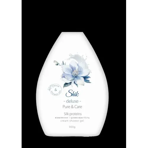 Гель для душа "Shik" 900г Deluxe Протеины шелка