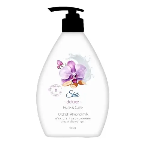Shik гель для душу (900г) Deluxe Orchid & Almond milk