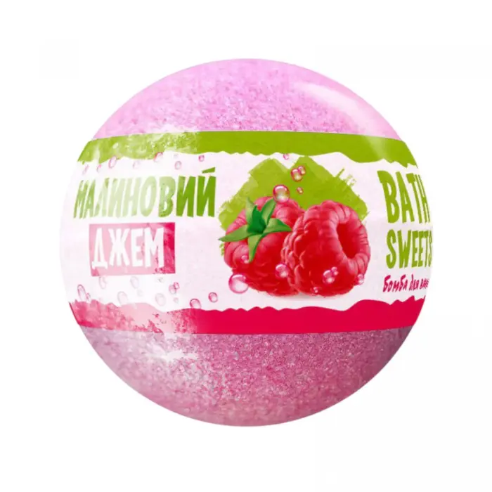 Аква Шайн Bath Sweets бомба д/ванн 100г Малиновий джем