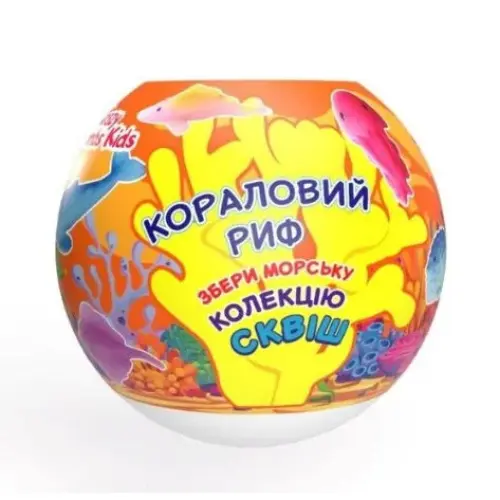 Аква Шайн Crazy Bombs Kids бомба д/ванн 120г Кораловий риф