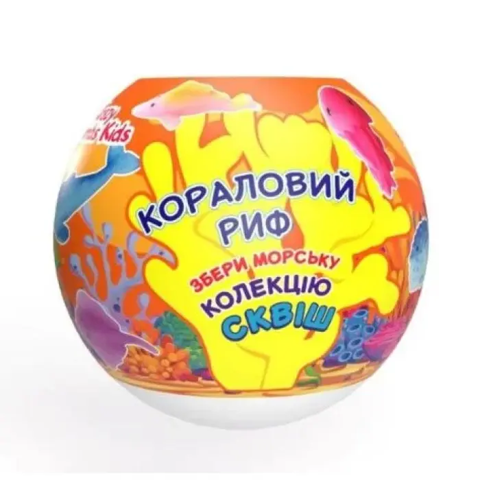 Аква Шайн Crazy Bombs Kids бомба д/ванн 120г Коралловый риф