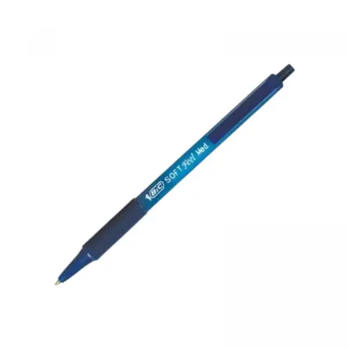 BIC Ручка Soft Clic Grip Синяя 1шт