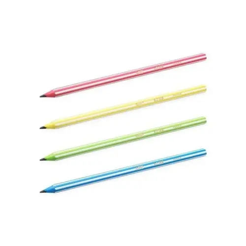 BIC Карандаш Эvolution 646 НВ в линейку без резин 1шт. микс цветов