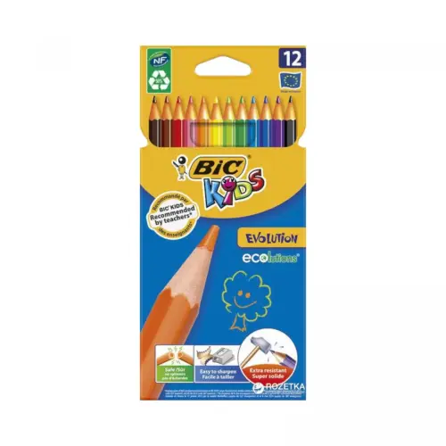 BIC Олівці Kids Evolution 12 уп.